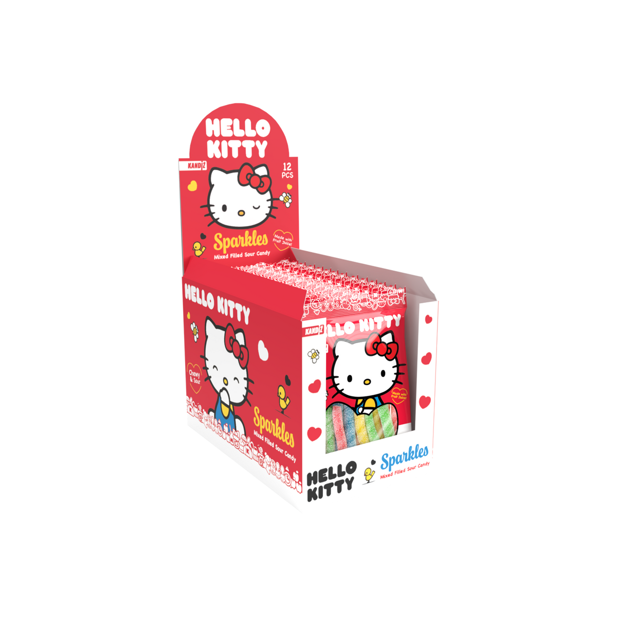 Hello Kitty Sparkles Filled Fruits 80g