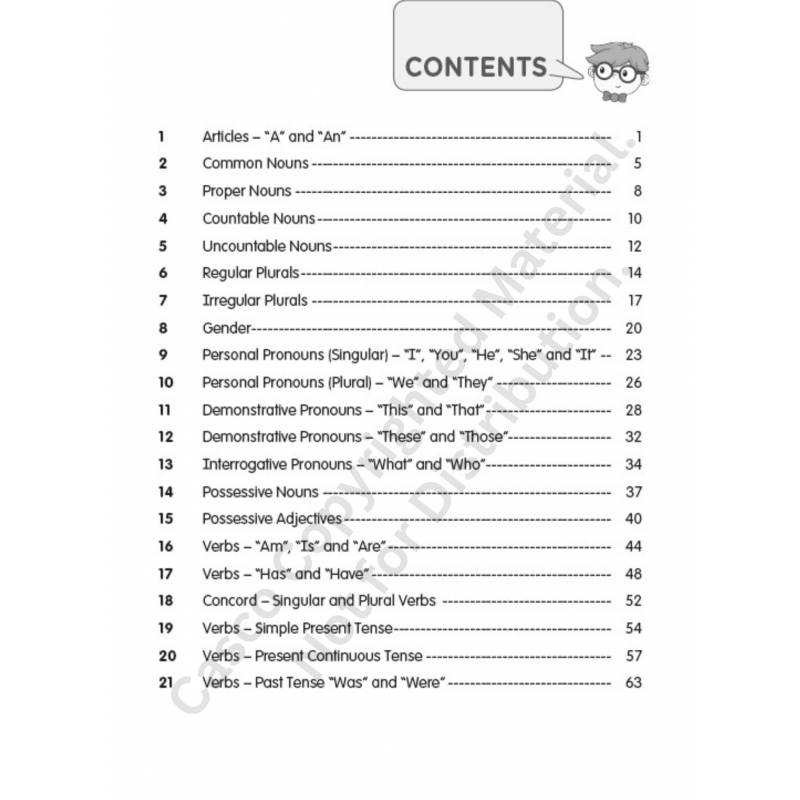 Better Grammar Workbook Primary 1