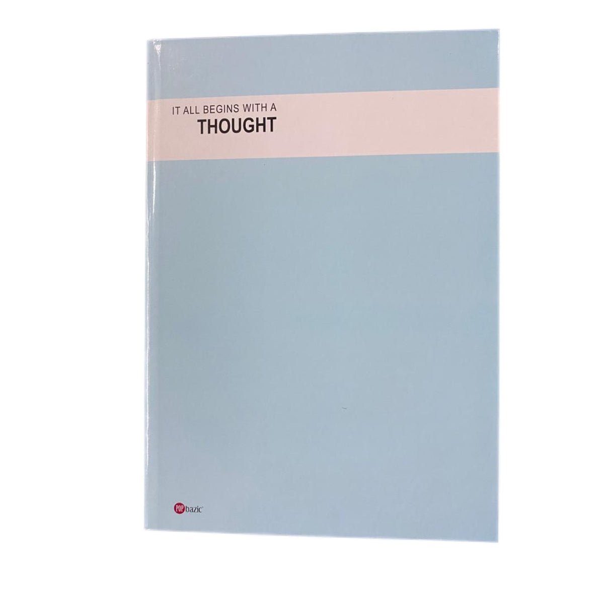 POP BAZIC A4 Hard Cover Book 60gsm 300 Pages - Blue