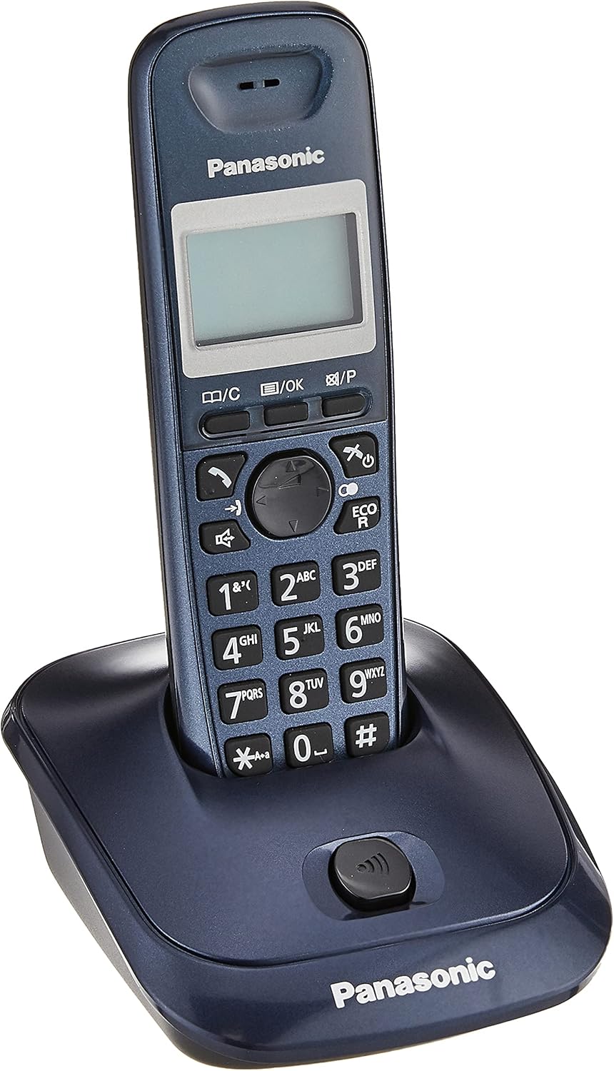 Panasonic KX-TG2511CXC Digital Cordless Phone, Blue