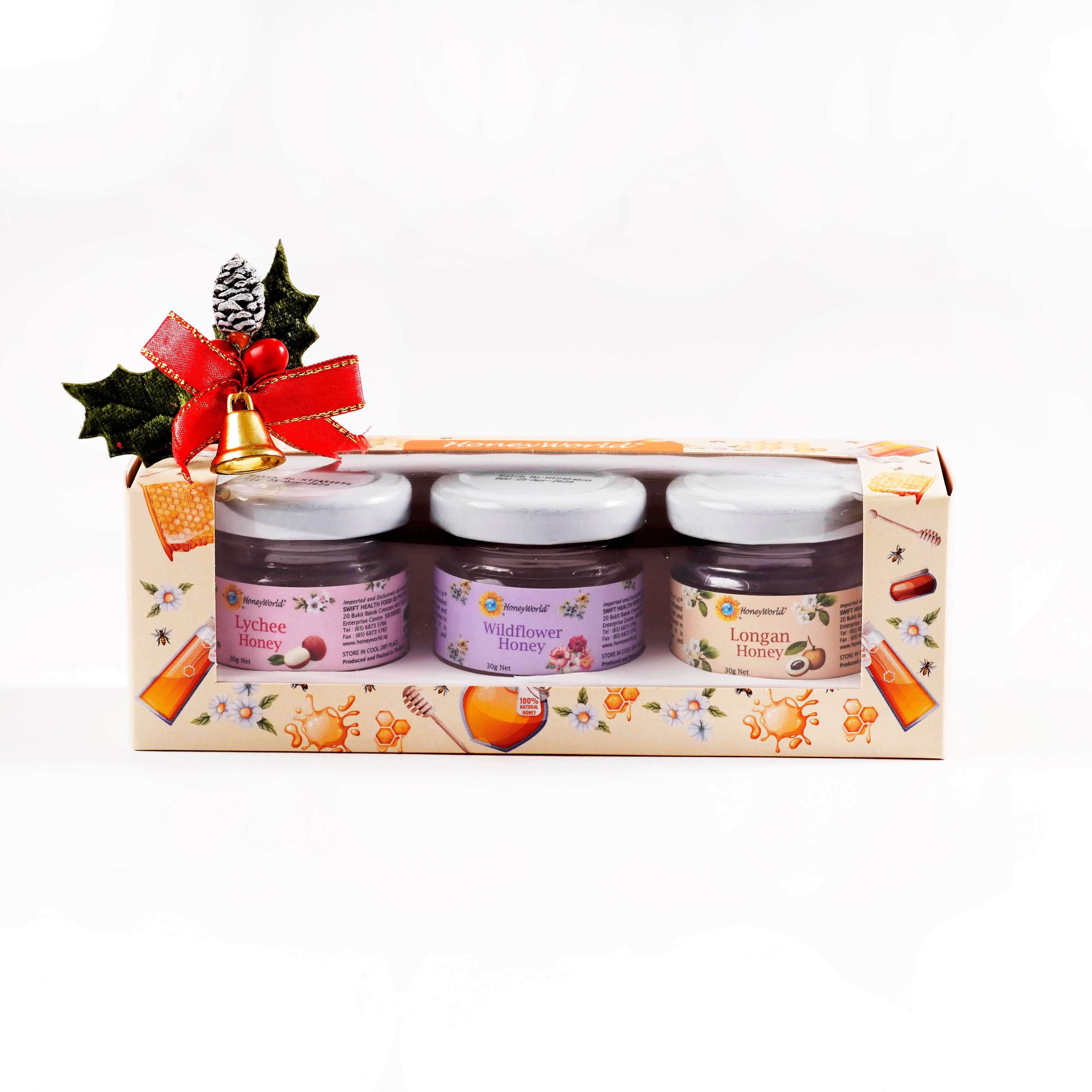 Comvita Honeyworld Mini Honey 30g X 3