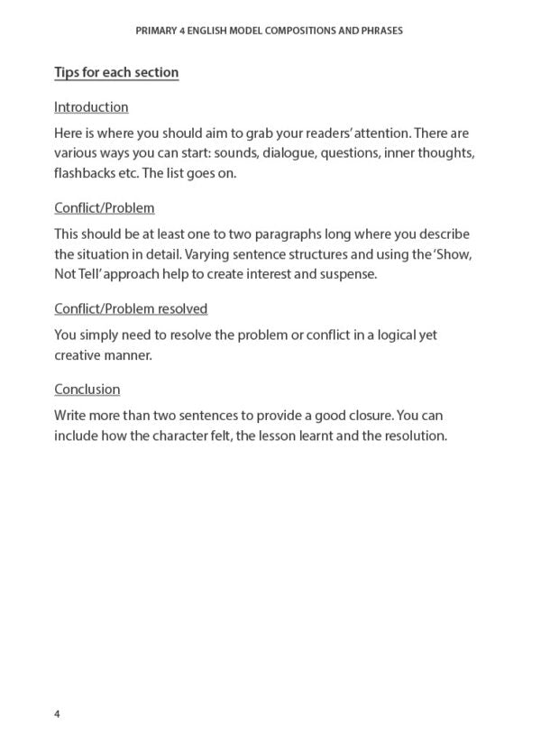Primary 4 English Model Compositions and Phrases – Popular Book Company ...