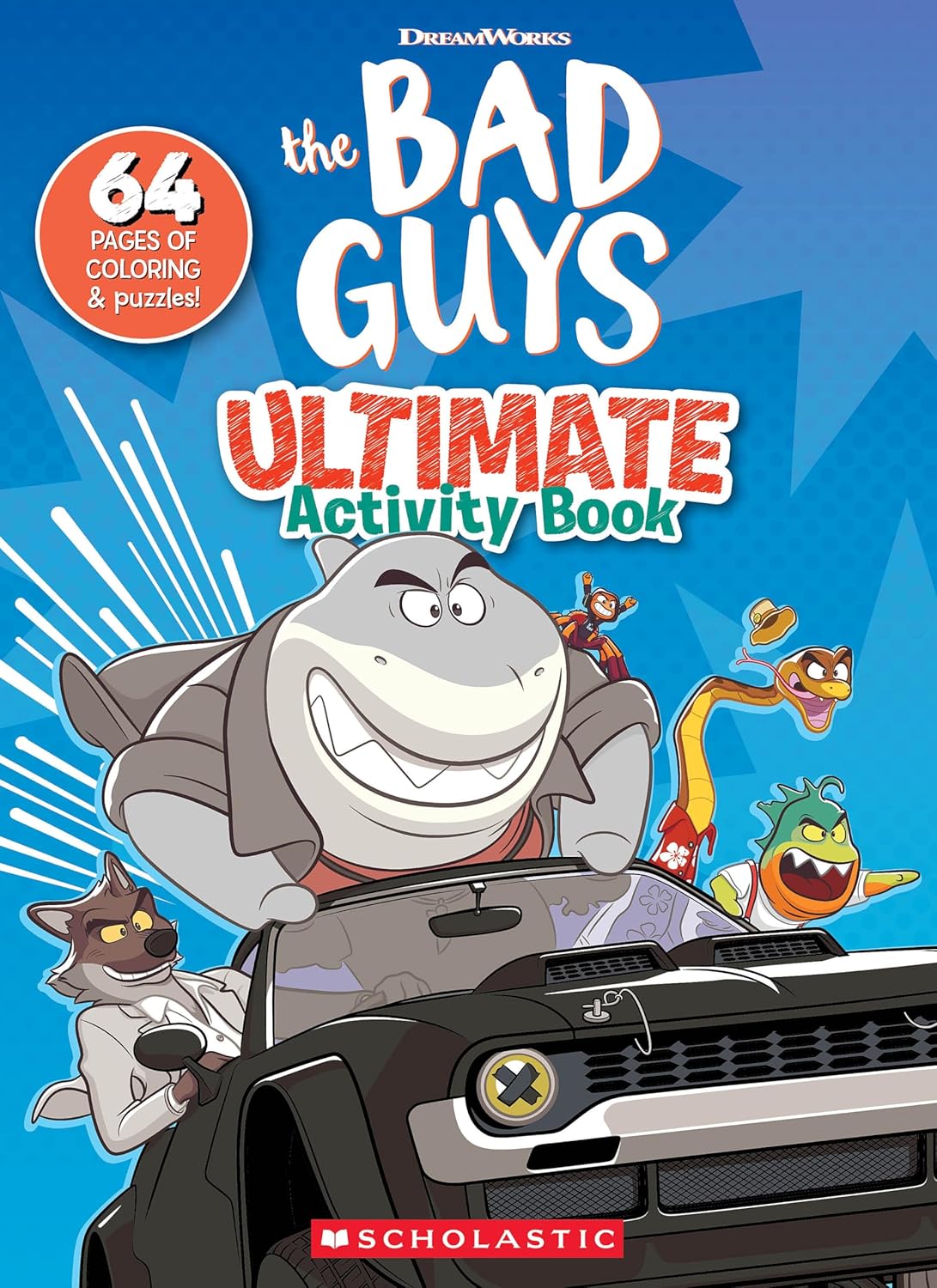 The Bad Guys Movie Ultimate Activity Book