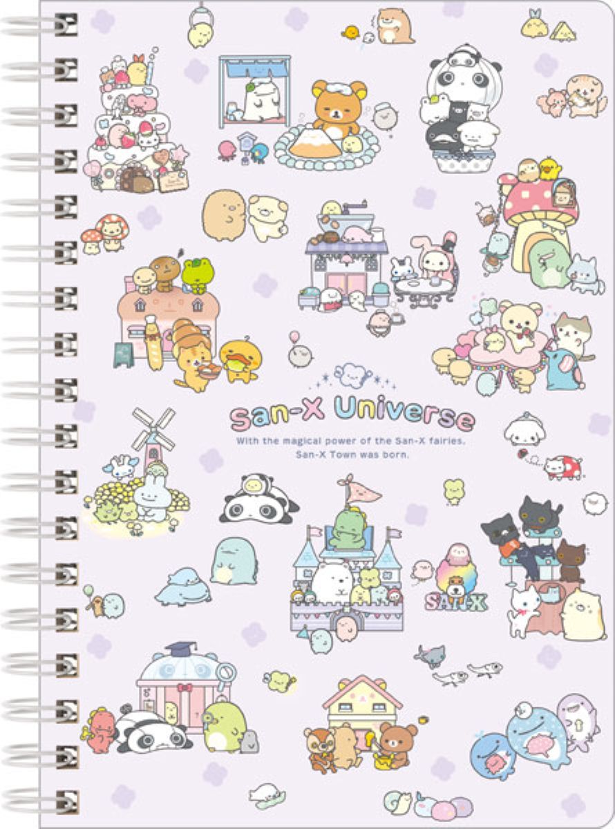 Universe Characters B6 Spiral Notebook NY45102