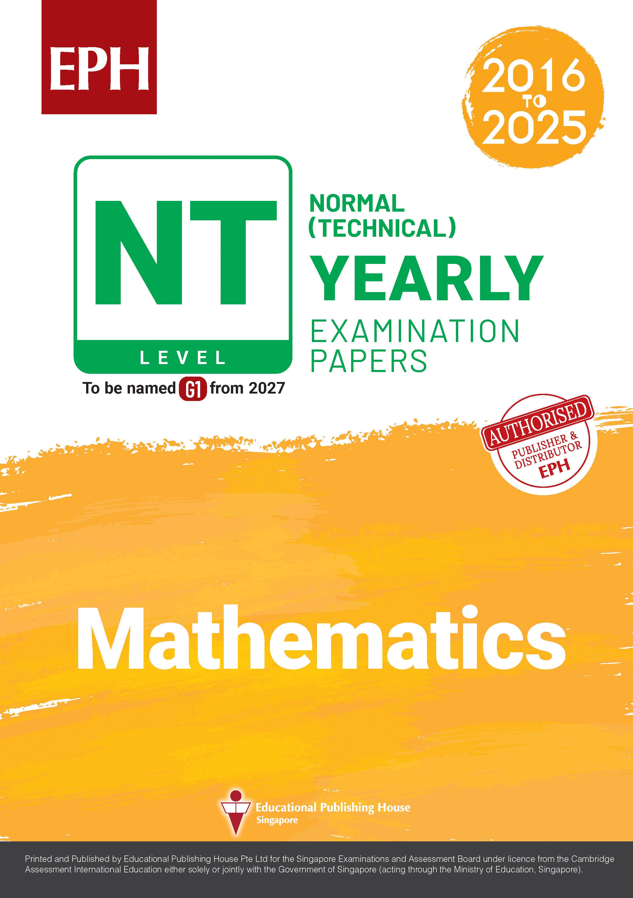 NT Mathematics Examination Q&A 16-25 (Yearly)