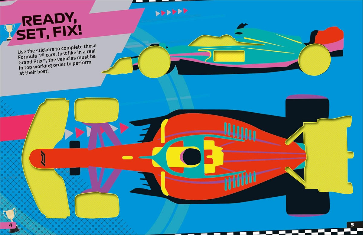 F1 Activity Book (Paperback)