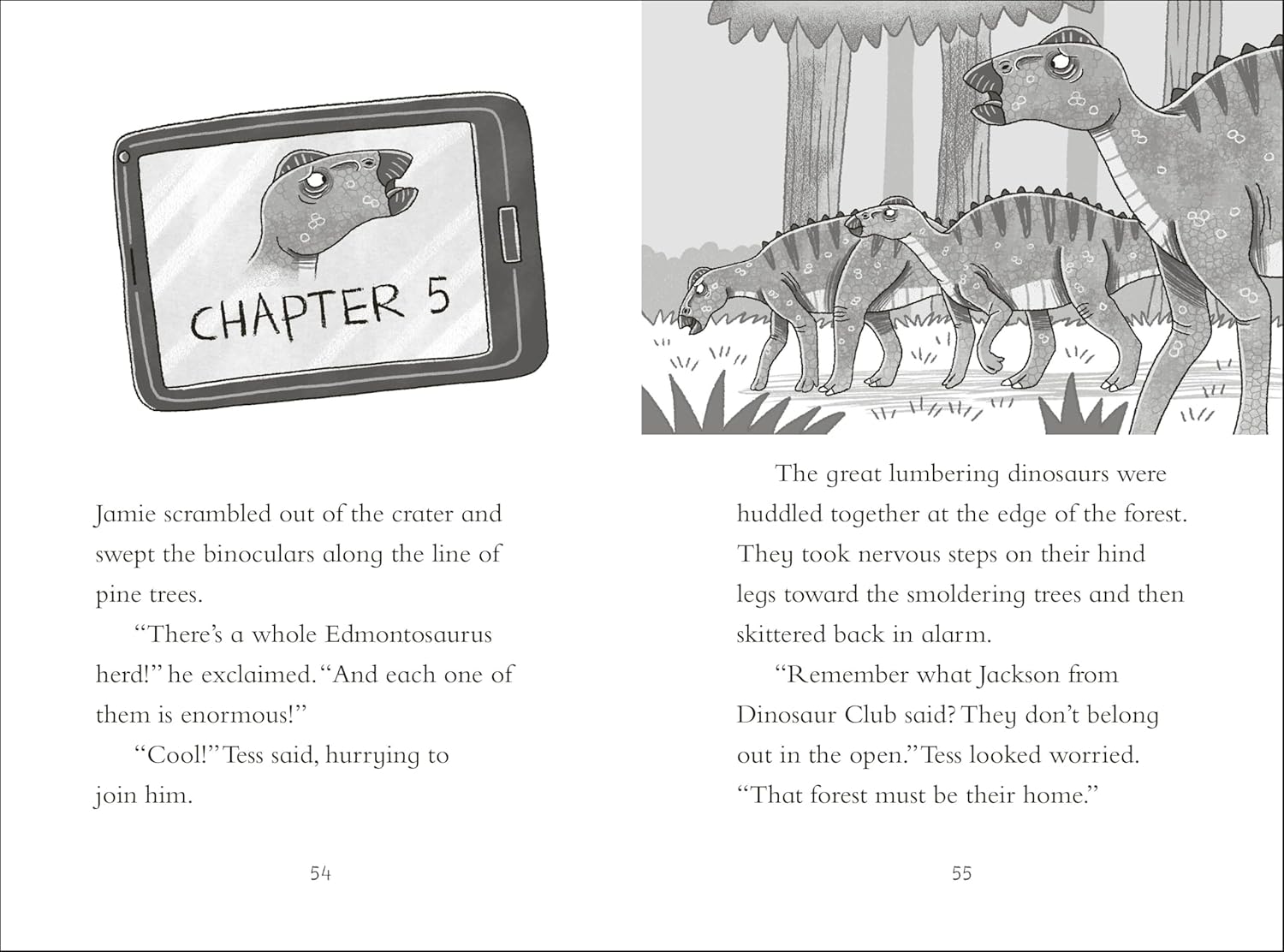 Dinosaur Club: The Edmontosaurus Stampede