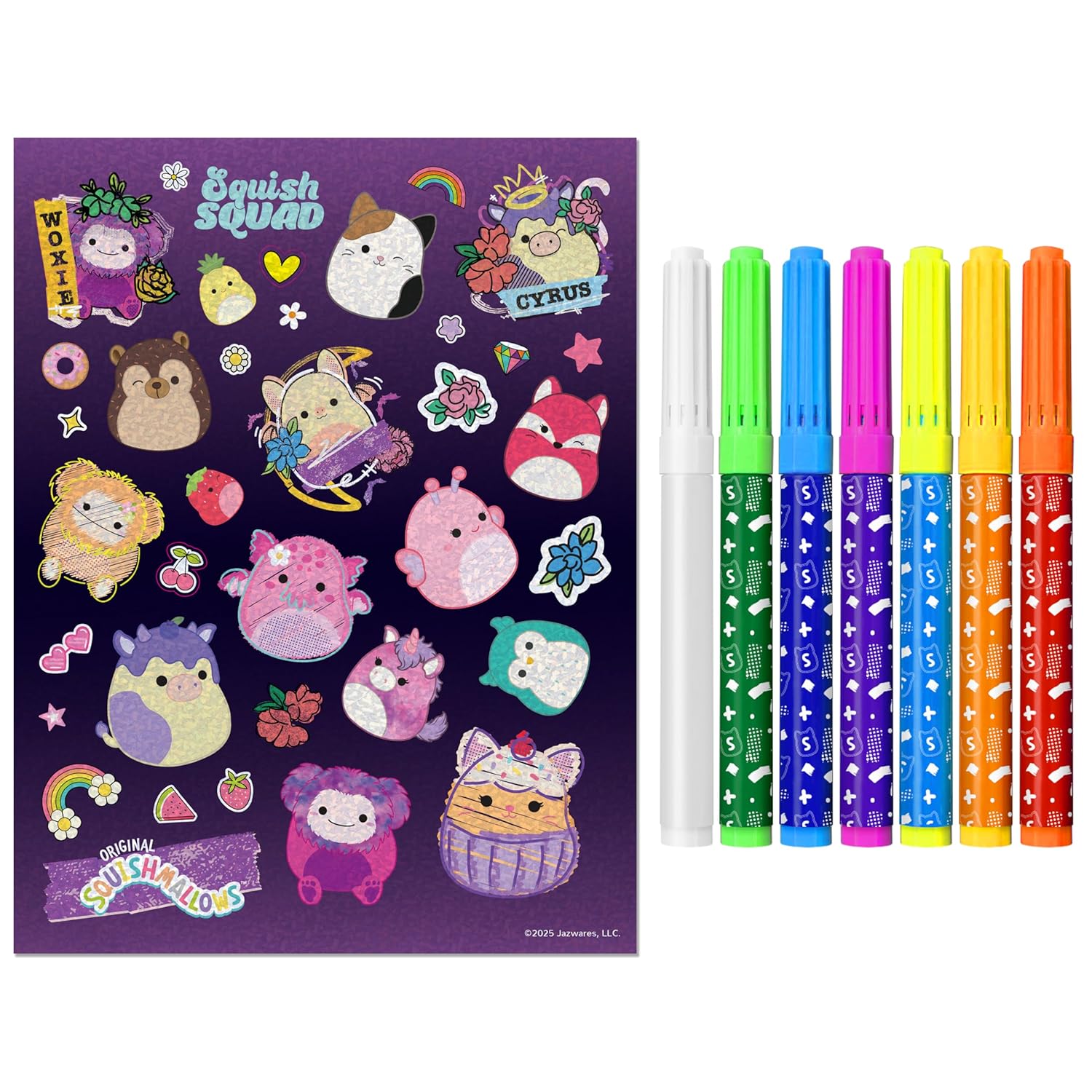 Kaleidescope Colouring Kits 7 Squishmal