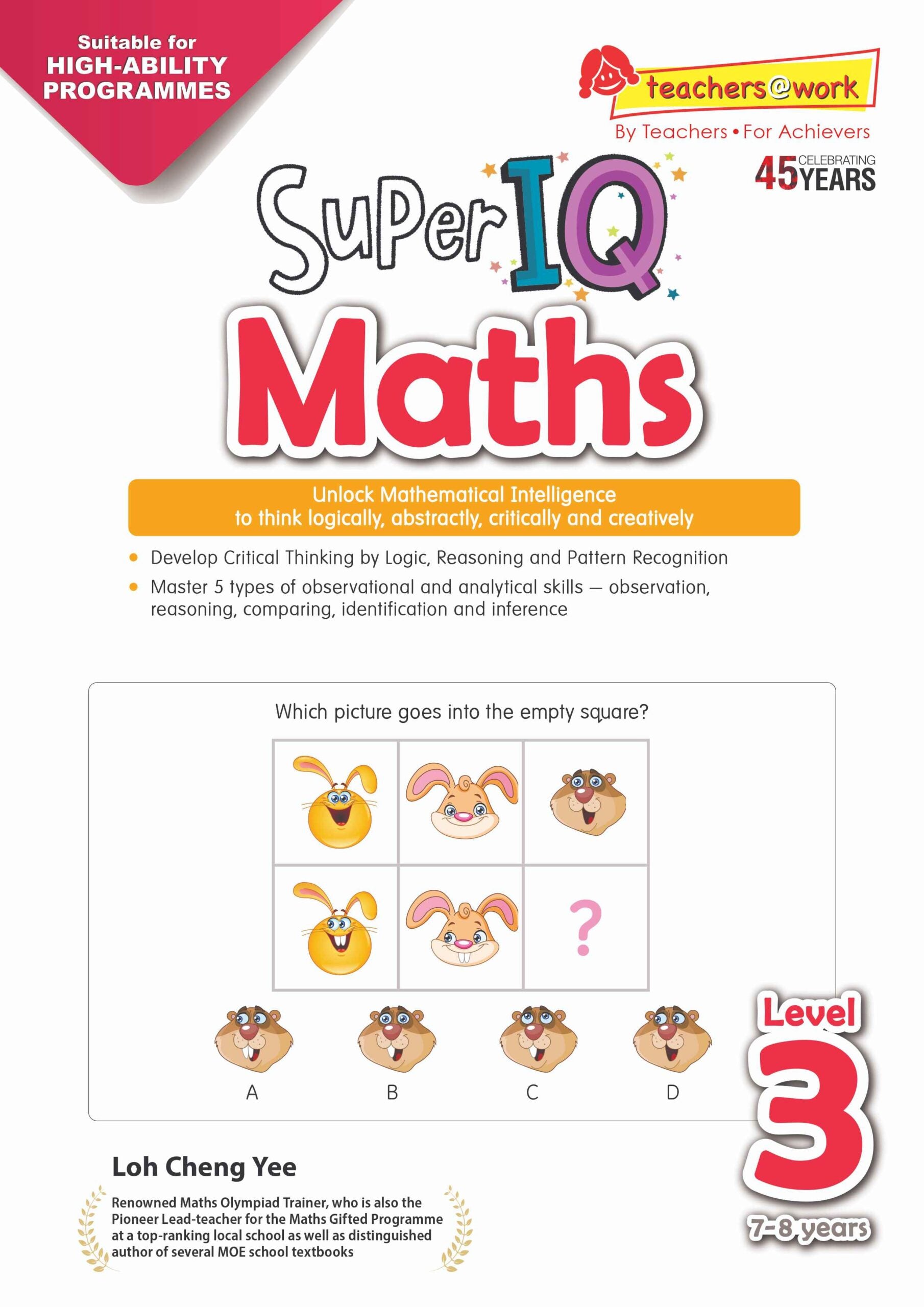 SUPER IQ Maths Level 3 (7-8 years)