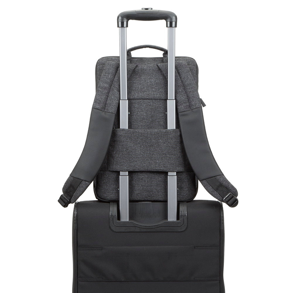 Rivacase 8861 Lantau-ECO 15.6 MacBook Pro 16 and Ultrabook Backpack 15.6" - Black Mélange