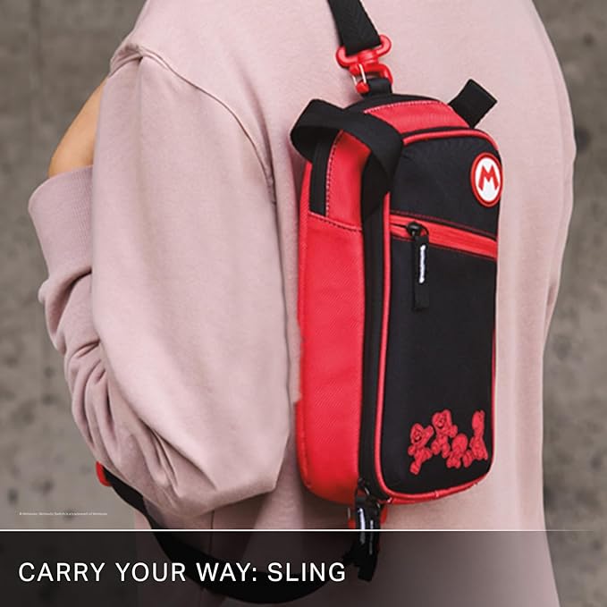 PowerA Crossbody Bag for Nintendo Switch - Mario and Friends (Officially Licensed)
