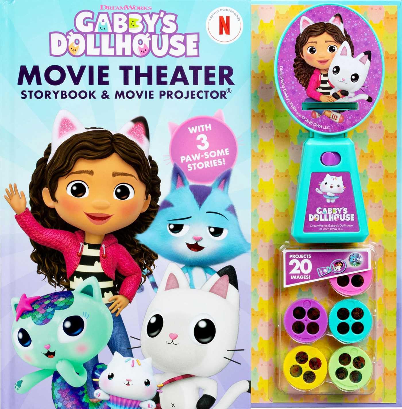 DreamWorks: Gabby's Dollhouse Movie Theater Storybook (Hardcover)