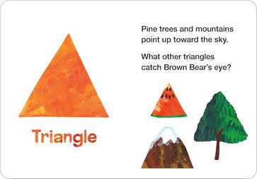 Brown Bear and Friends Shapes (World of Eric Carle): A Padded Board Book with a Crinkle-Me Cover for Babies & Toddlers (Board Book)