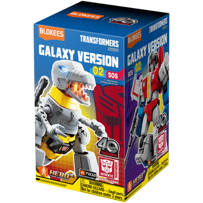 BLOKEES BLINDBOX TRANSFORMERS GALAXY VERSION 02 SOS