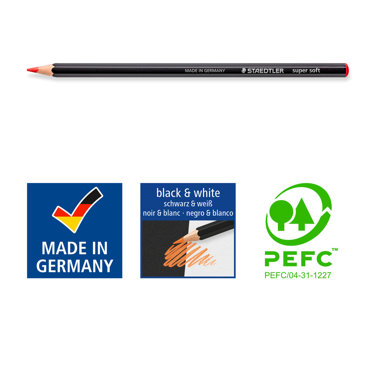 STAEDTLER COLOURED PENCIL SUPER SOFT 12COL 149