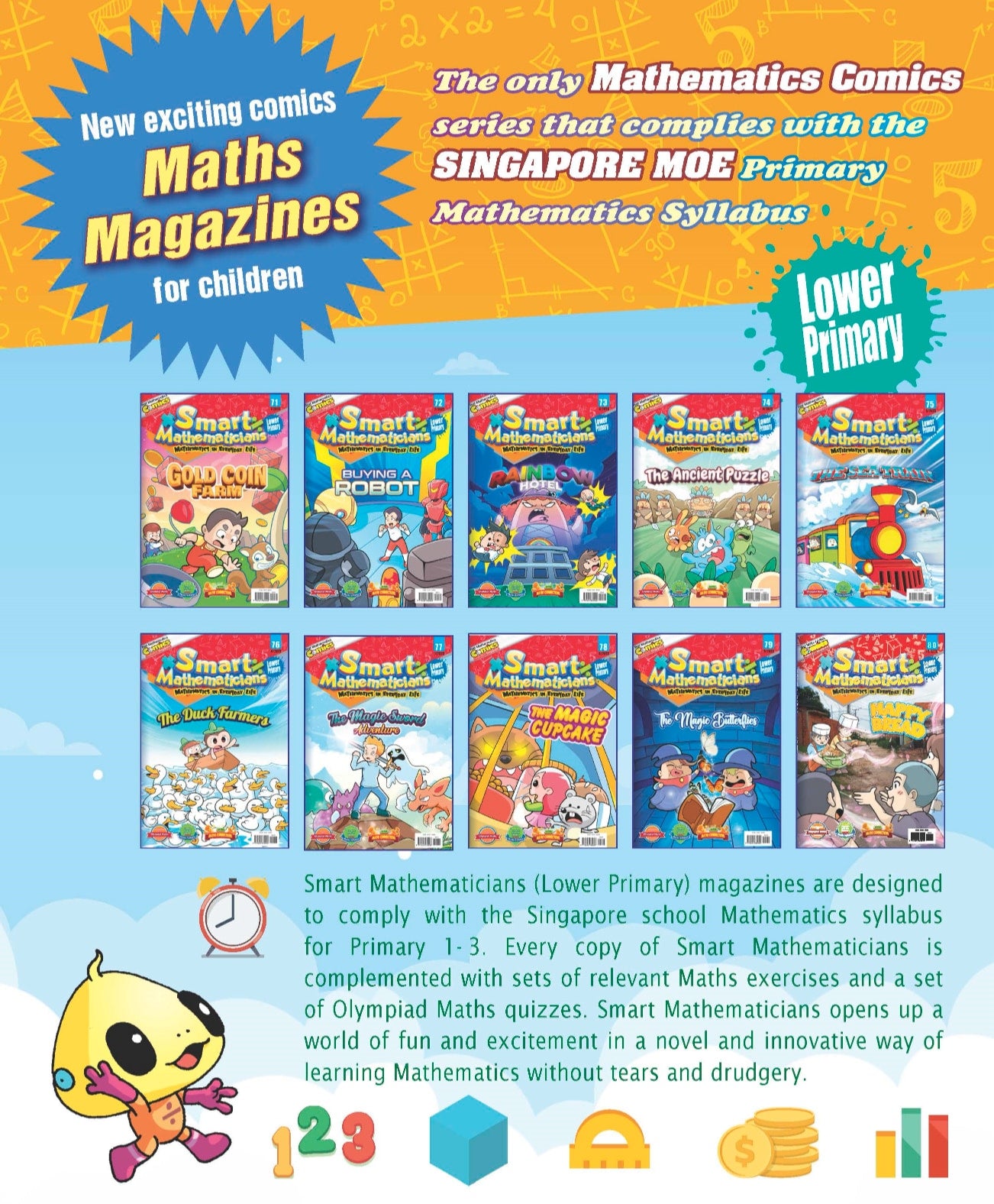 Lower Primary Smart Mathematicians 2023 Set