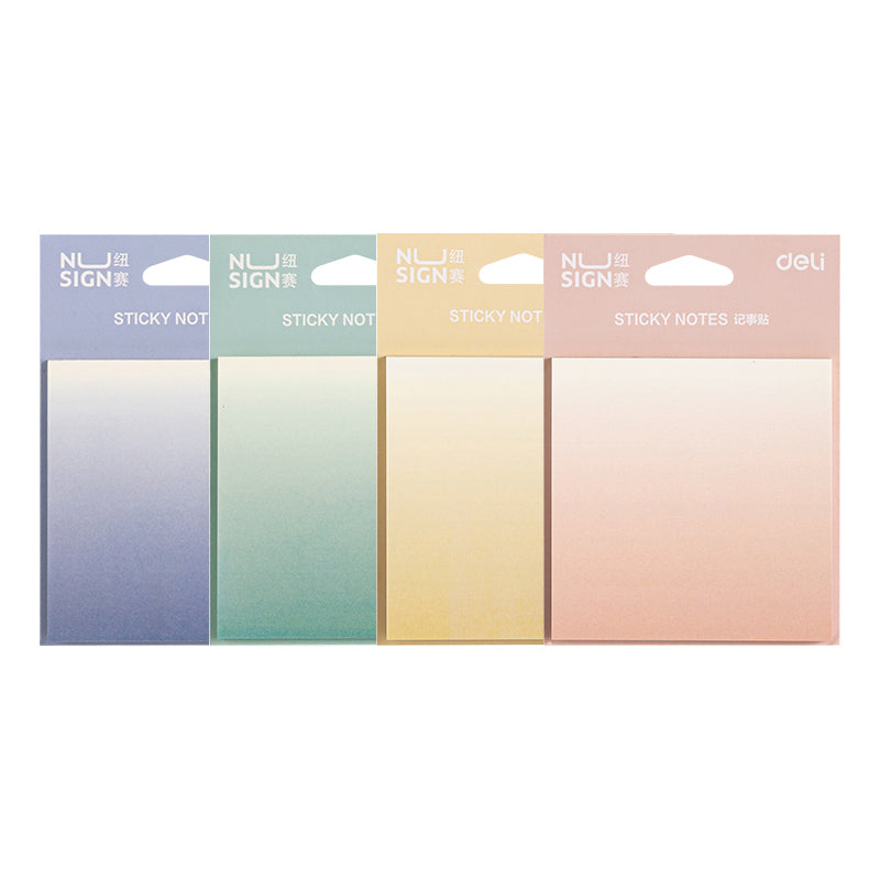 DELI NUSIGN STICKY NOTES 74*74 60S NS357