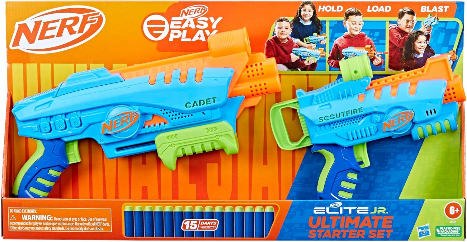 HASBRO NERF ELITE JR ULTIMATE STARTER SET