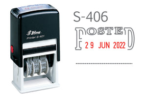W/POSTED S406