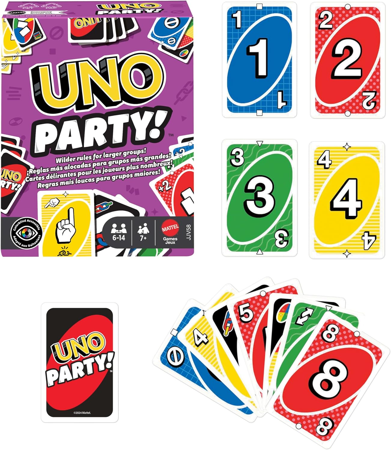MATTEL UNO PARTY CARD GAME