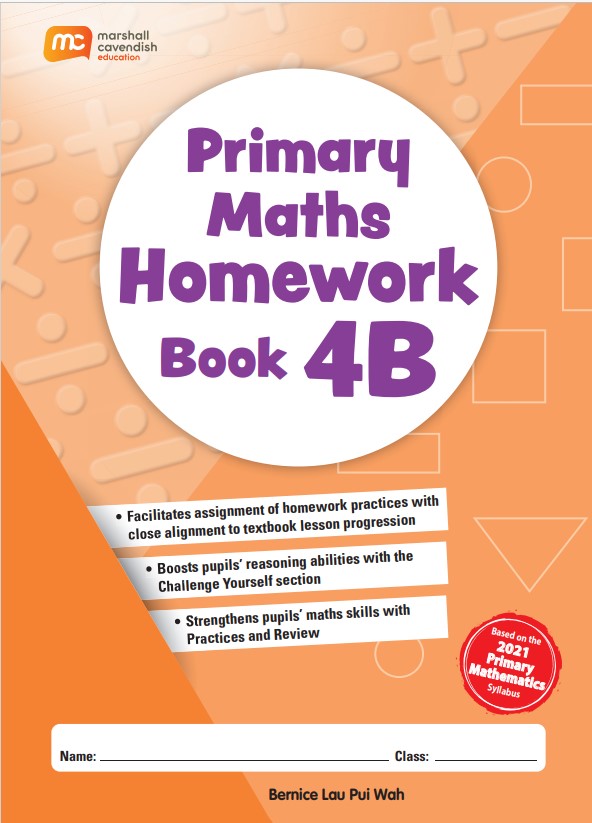 Mathematic Homework Primary Primary 4B Maths Homework Book – Popular Book Company Pte Ltd