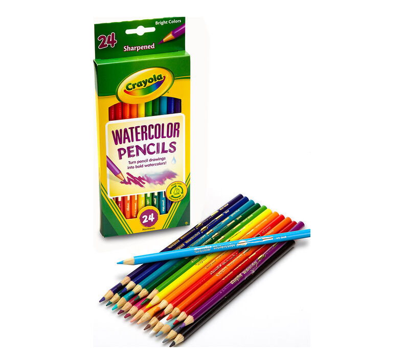 Crayola Watercol Pencil 24's 684304