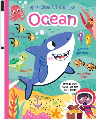  Ocean - Wipe-Clean Activity Fun (Paperback)