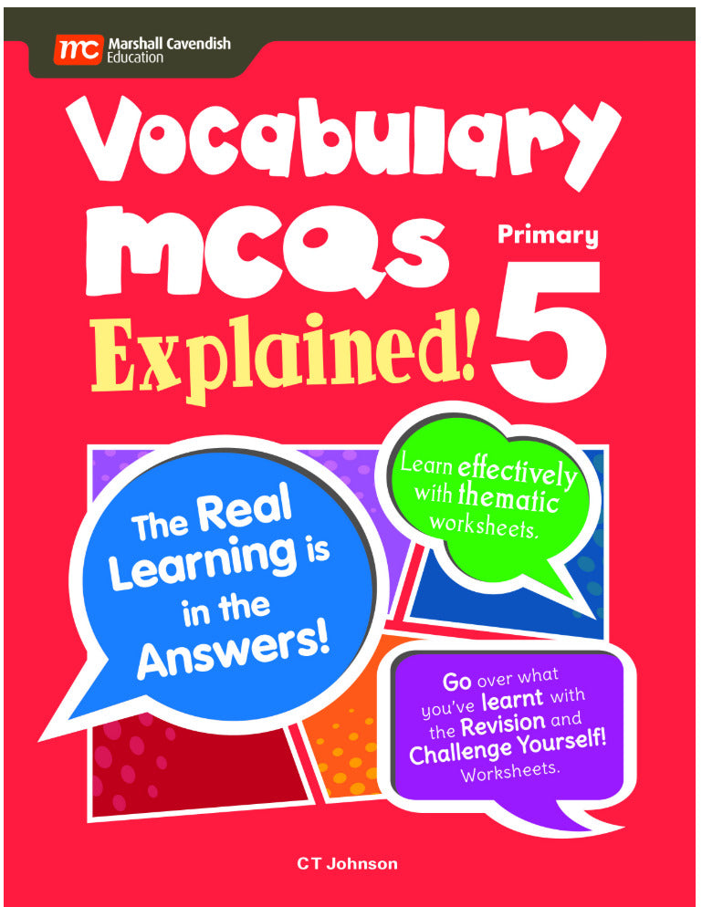 Primary 5 Vocabulary MCQs Explained!