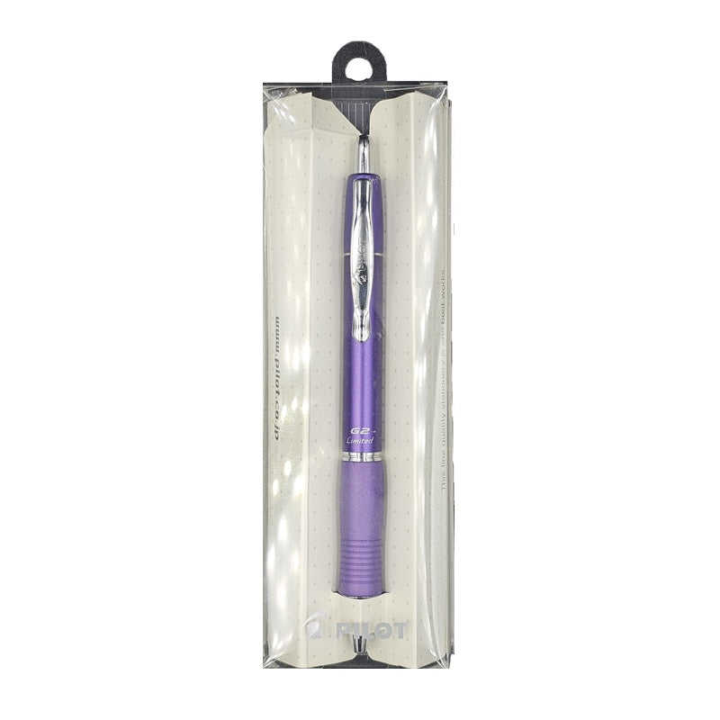 PILOT G2 LIMITED GEL PEN 0.7MM VIOLET (BLACK INK)
