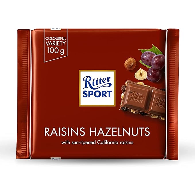 Rittersport Raisin & Hazelnut