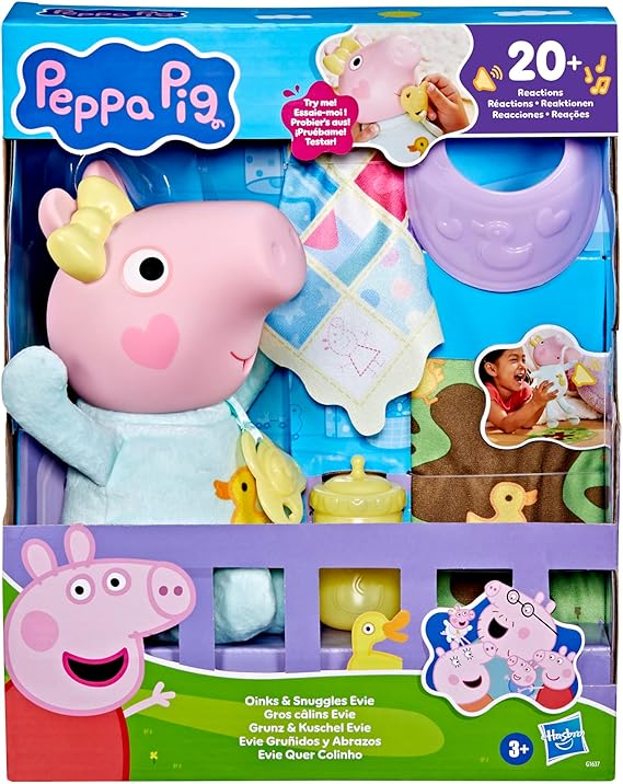 HASBRO PEPPA PIG OINKS & SNUGGLES EVIE