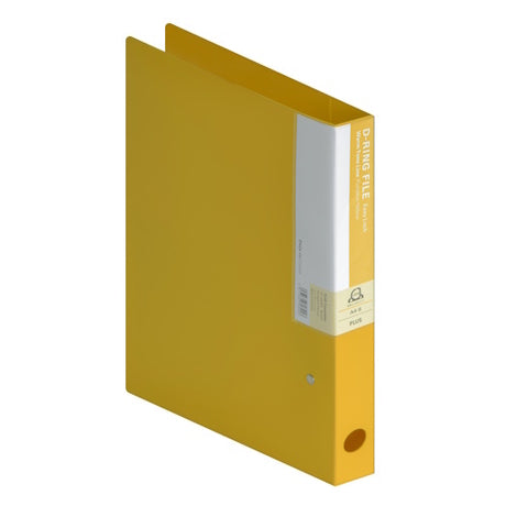 PLUS DEJAVU 2D RING FILE FL-120PP PUMPKIN YELLOW 89315