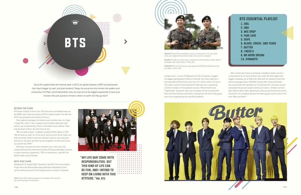 K-Pop: The Ultimate Fan Book: Your Essential Guide to the Hottest K-Pop Bands (Hardcover)