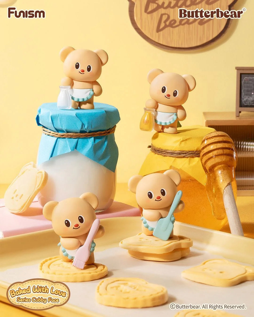 Funism Butterbear Baked W Love Blindbox