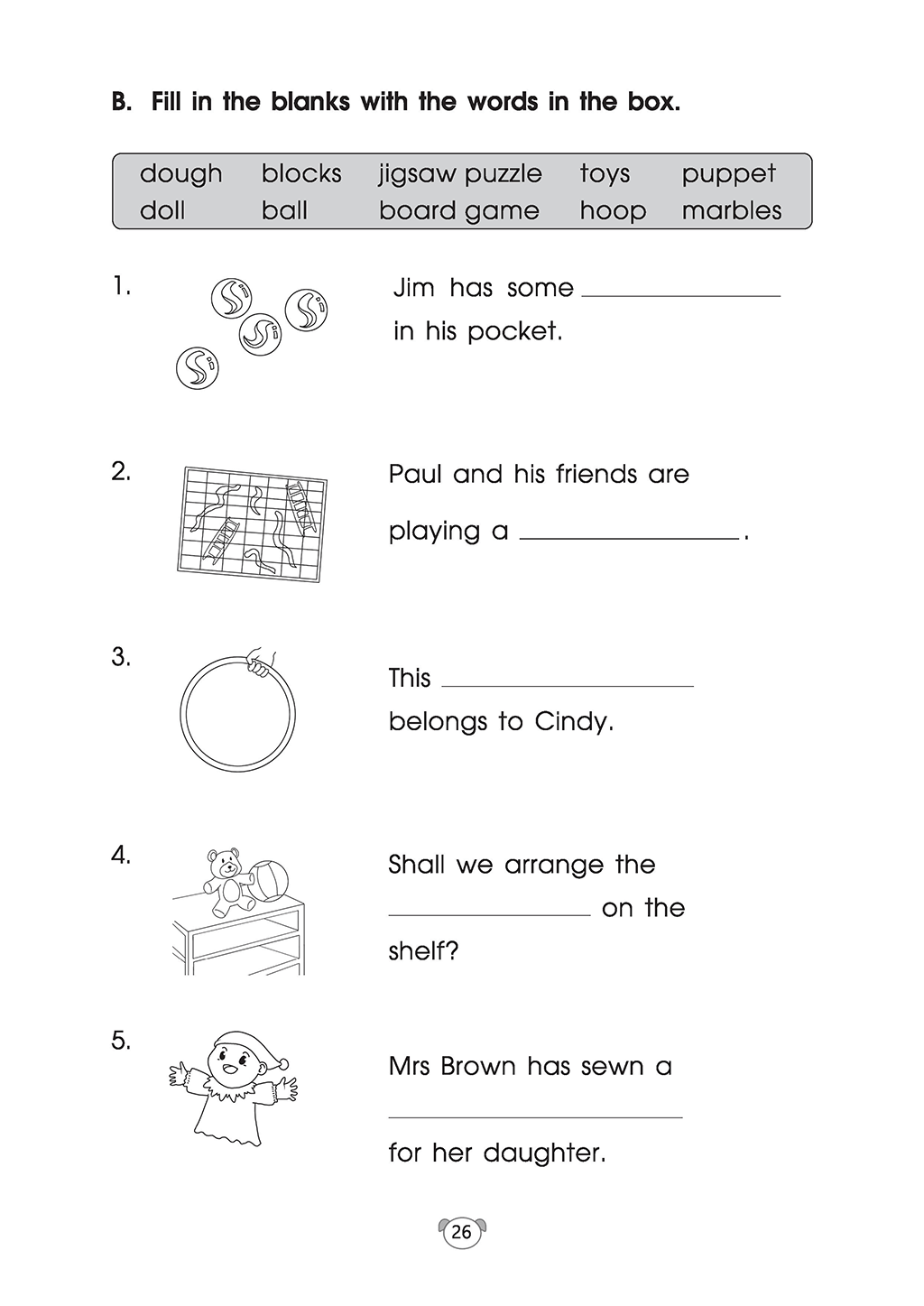 Presch S-English Vocabulary Practice-3E
