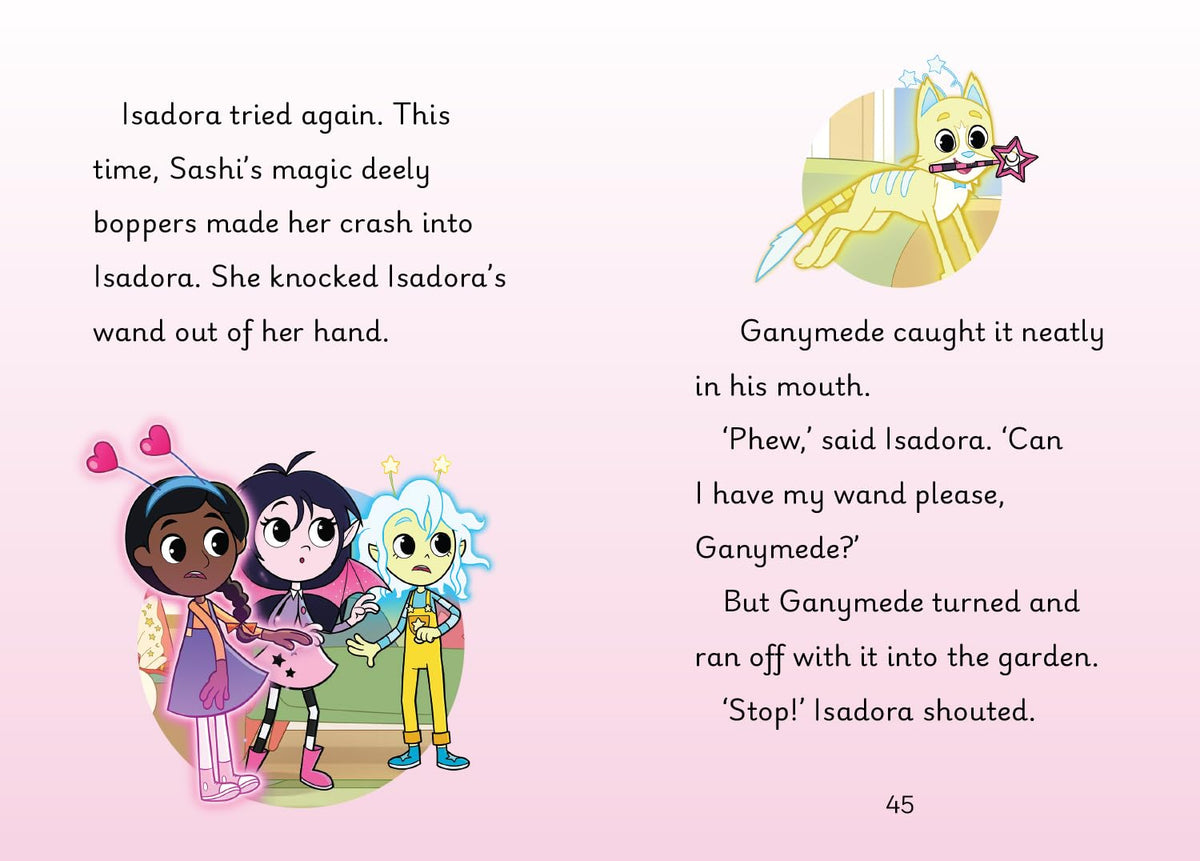 Isadora Moon: Three's a Crowd, An Exciting Early Reader Based On The Top Rated Animated TV Series, From The World Of Harriet Muncaster (Isadora Moon: TV Tie In Range) Paperback