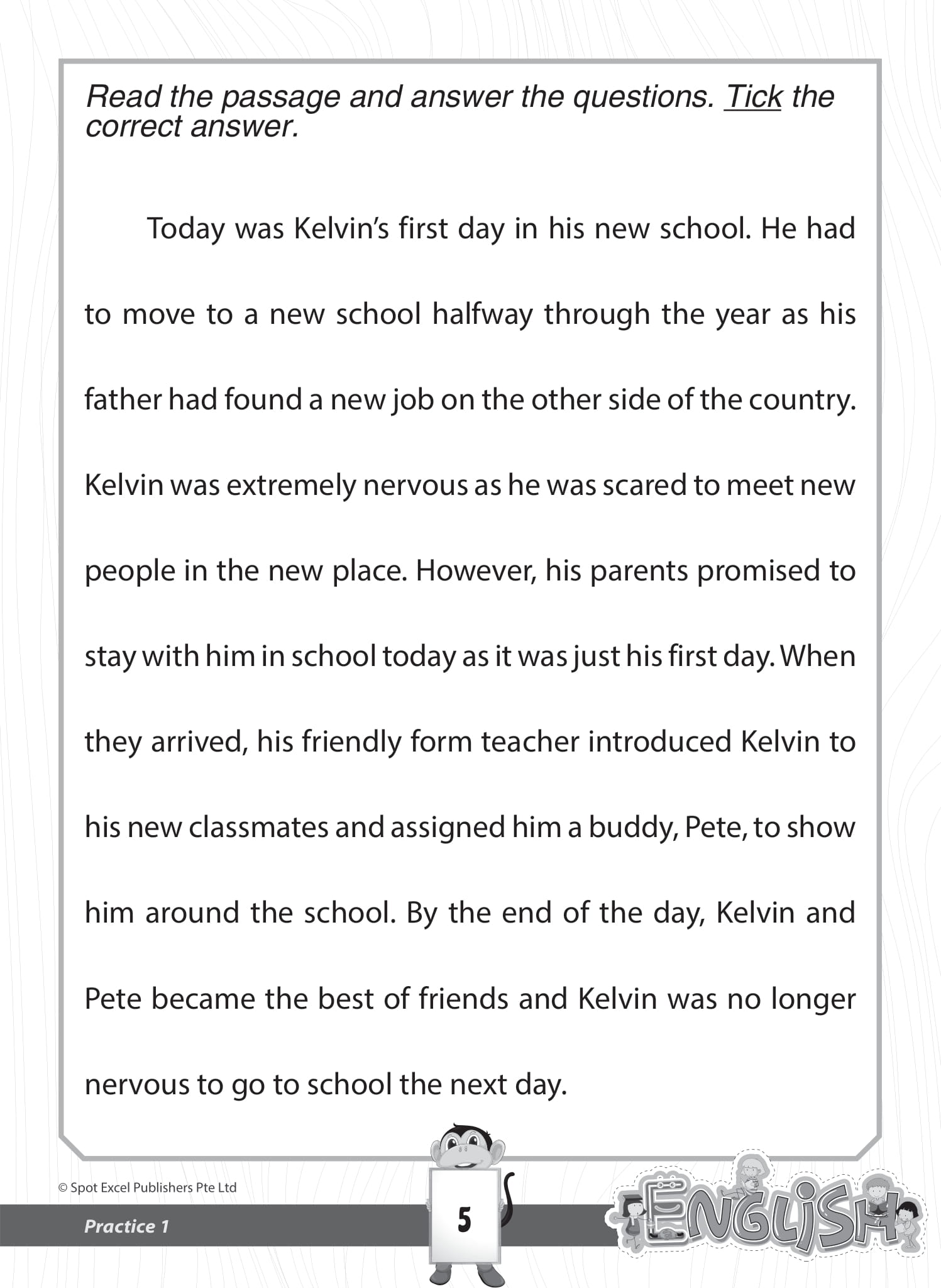 Kindergarten 2 - Challenging English Practices 