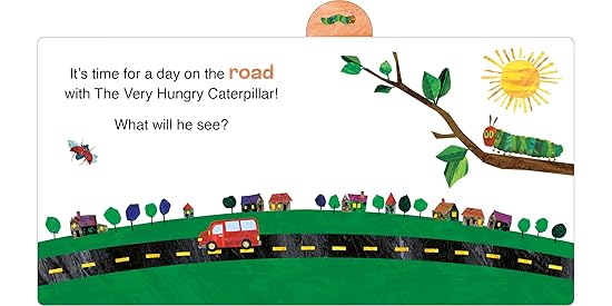 A Day On The Road With The Very Hungry Caterpillar: A Tabbed Board Book (Board Book)