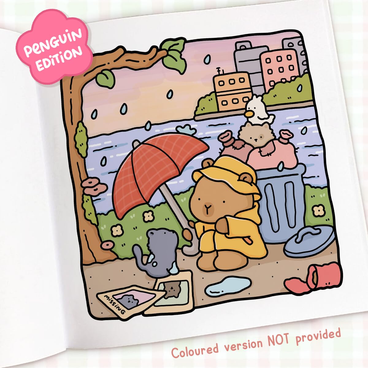 Cozy Capybara: A relaxing, comfy colouring book from the international Number One bestselling author (Coco Wyo) Paperback