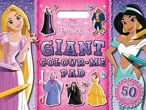 DISNEY PRINCESS: GIANT COLOUR ME PAD