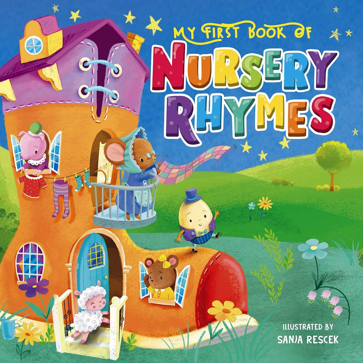 My First Book Of Nursery Rhyme (Board Book)