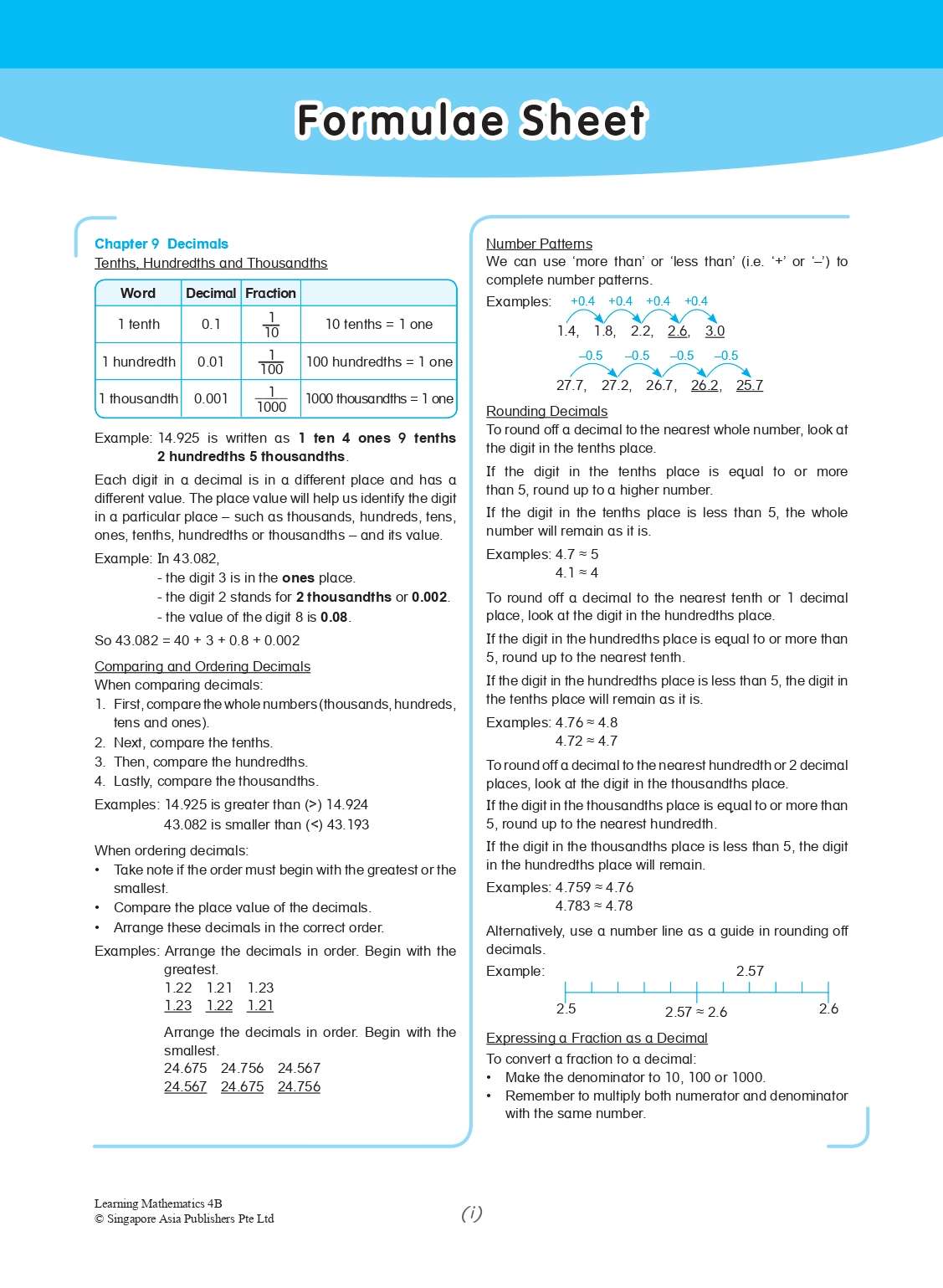 Learning Mathematics For Primary Levels 4B