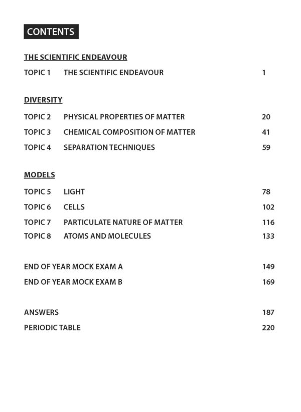 Complete Guide Secondary One Science