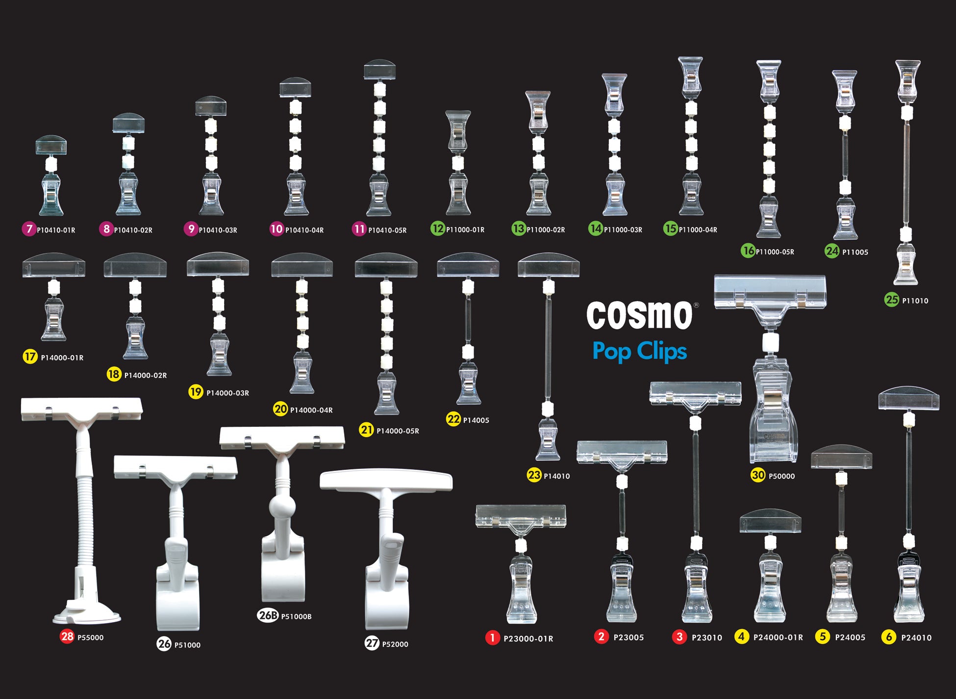 Rod Clip&Big H'Der 1 Connector P24000-1R (Pop 04)
