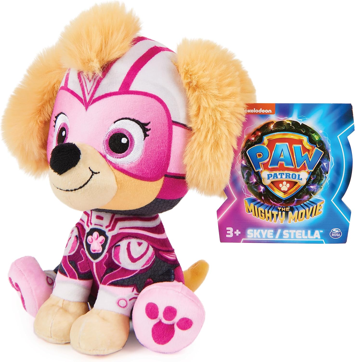 SPIN MASTER PAW PATROL THE MIGHTY MOVIE BASIC PLUSH ASSORTMENT