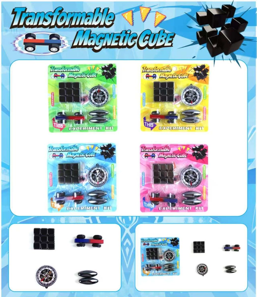Magnetic Force Science Experiment Set – 4 Assorted Colour