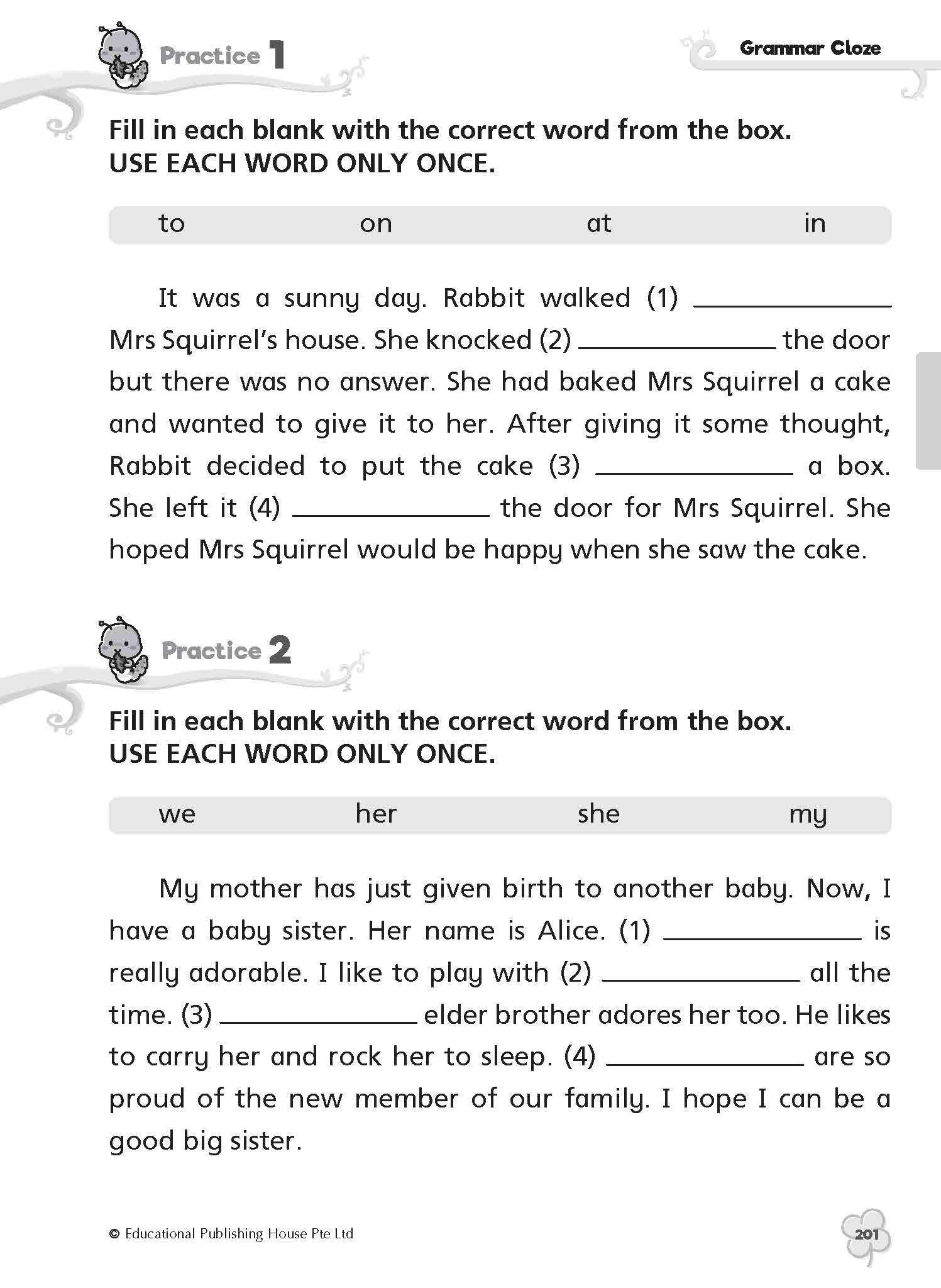 Primary 1 Complete Practice Book Grammar, Vocabulary and Comprehension (3rd Edition)