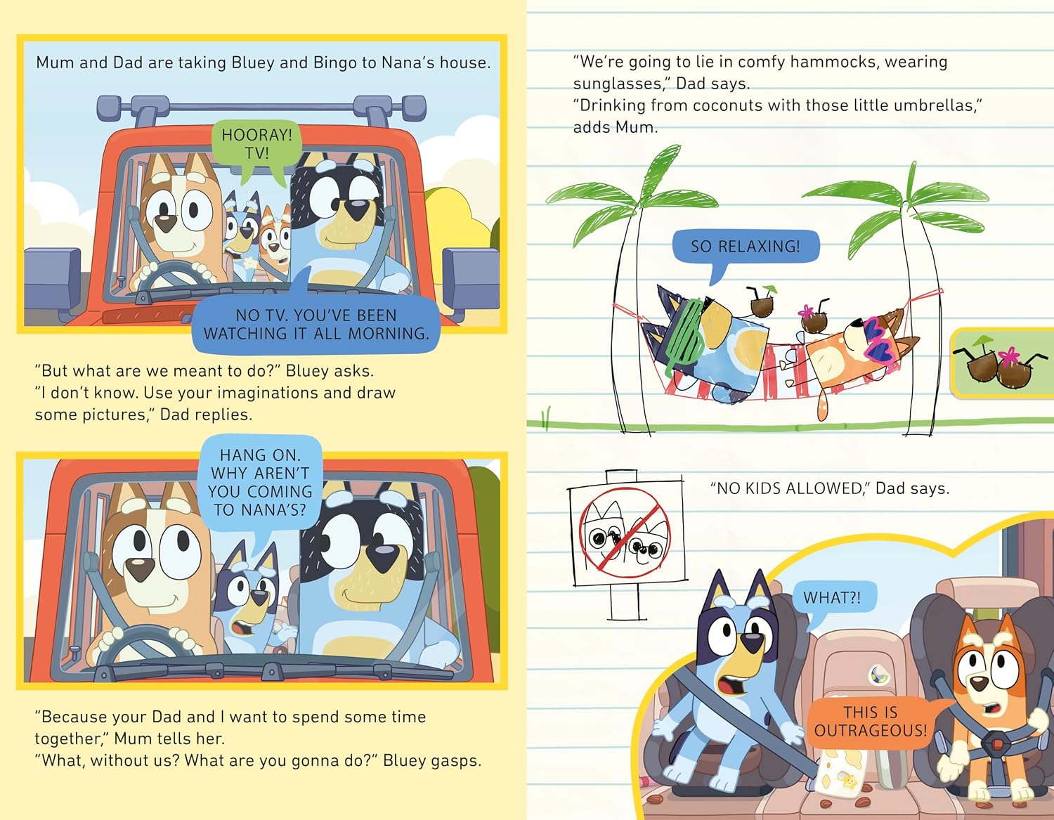 Bluey: Escape: 18-button Sound Book (Hardcover)