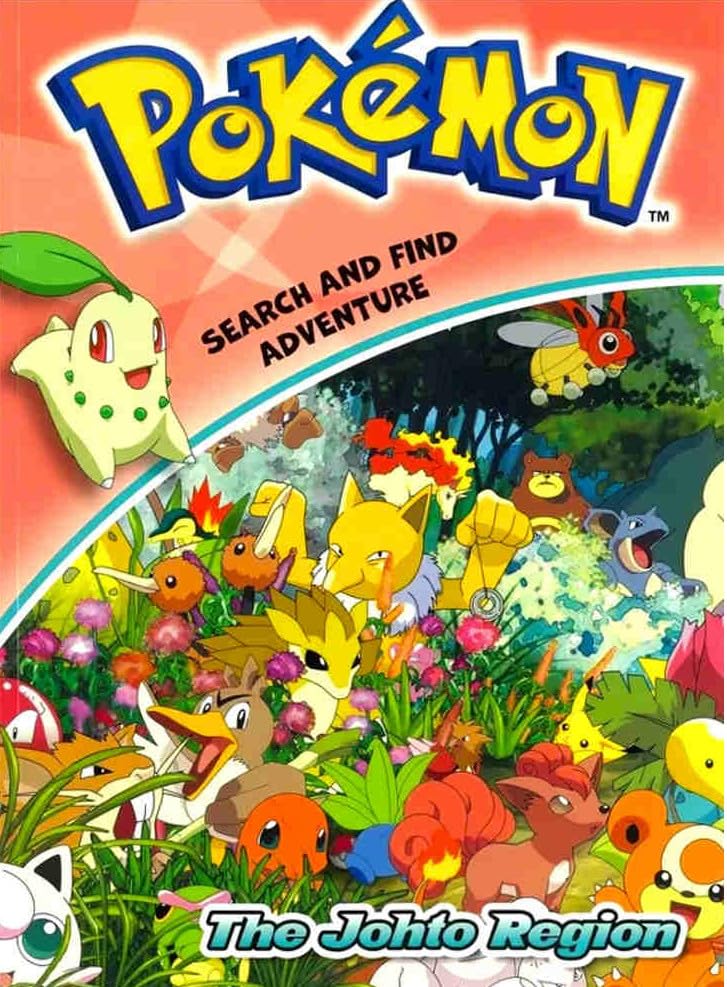 Pokemon Search And Find Adventure: The Johto Region (Paperback)