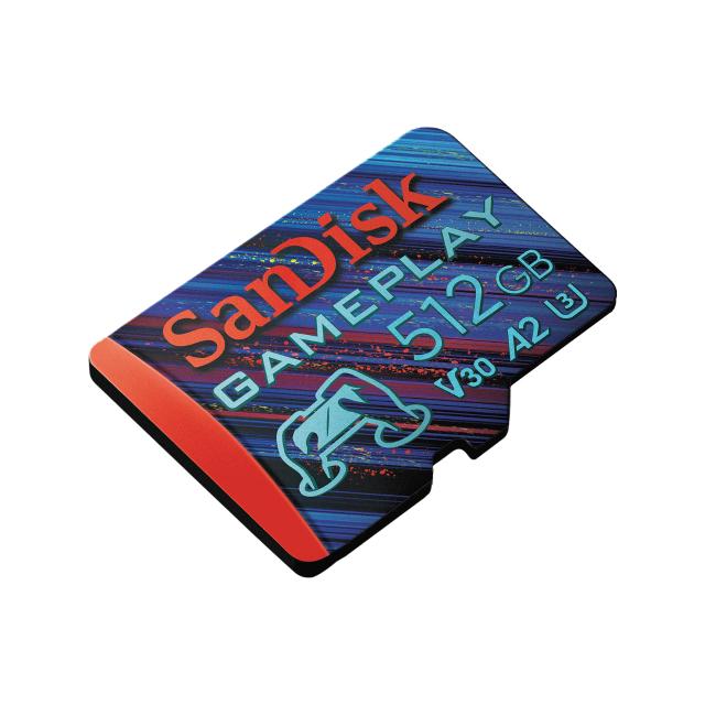 SanDisk GamePlay microSD™ Card for Mobile and Handheld Console Gaming - 512GB